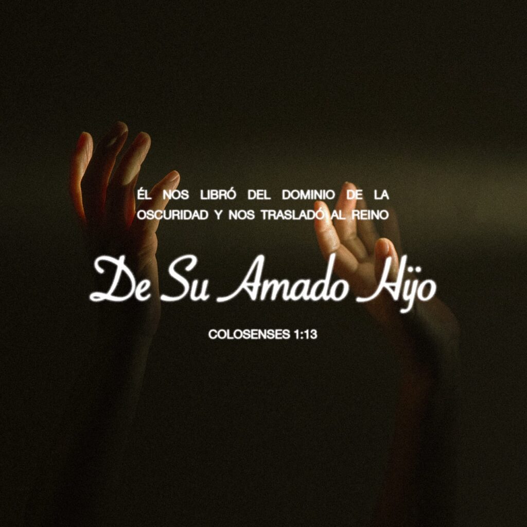 Devocional diario sobre la liberación en Cristo y la transferencia al reino de Dios