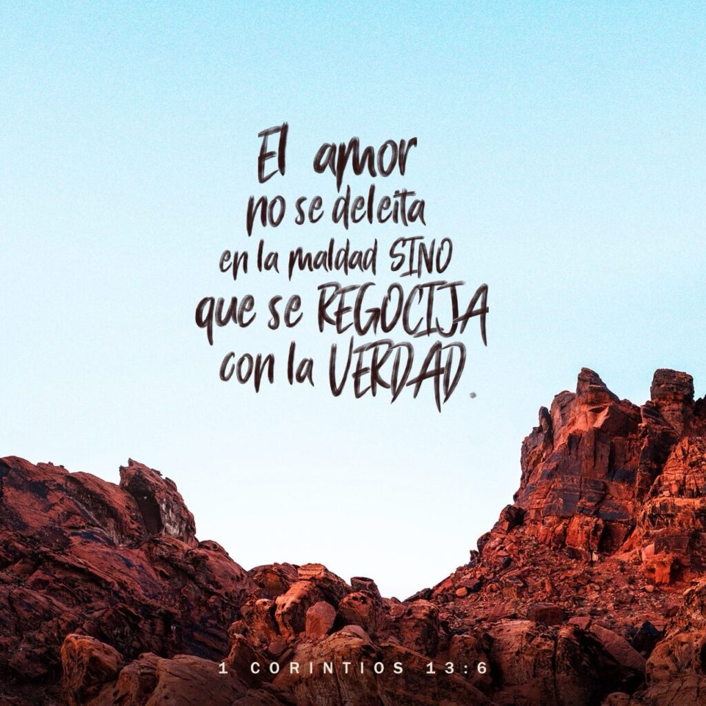 El amor verdadero se regocija en la verdad y refleja el carácter de Cristo