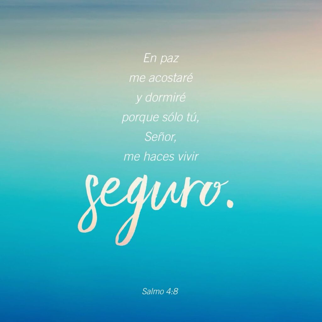 Encuentra paz y seguridad en Dios, reflejando la confianza en Cristo en tu vida diaria.