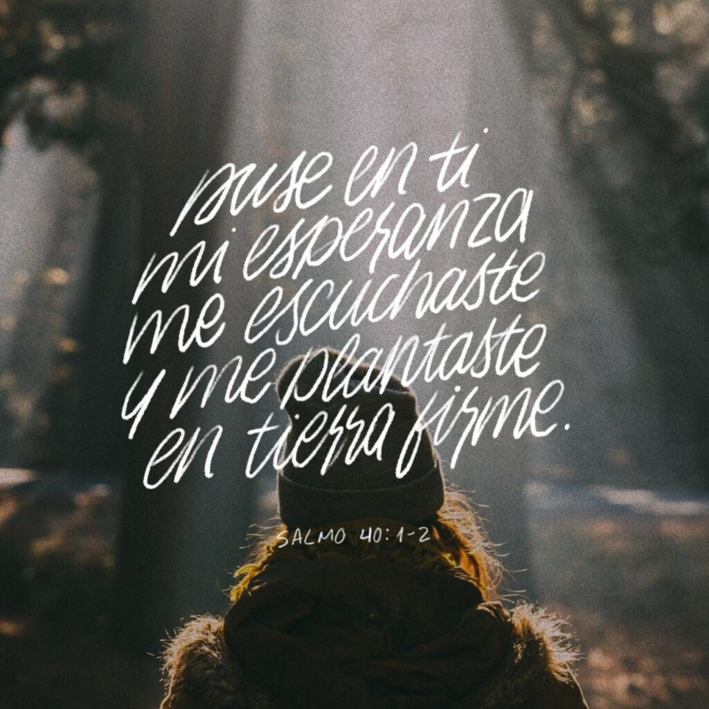 Devocional diario basado en el Salmo 40:1-2